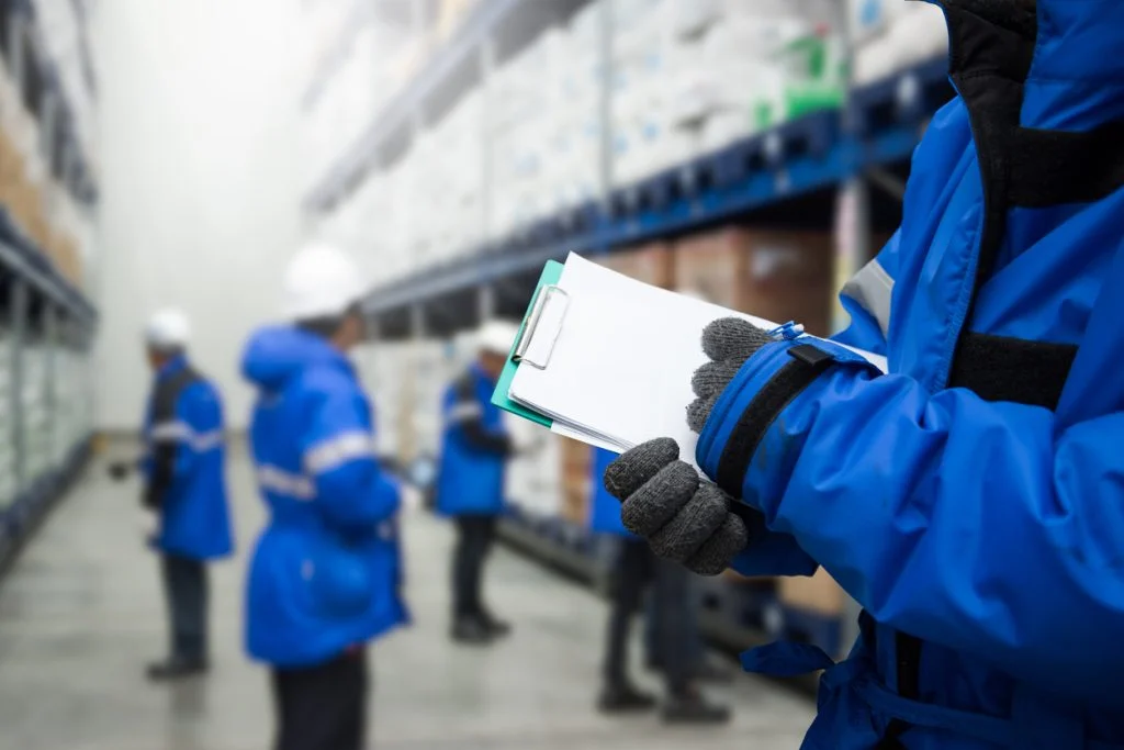 chambre froide dans l'alimentaire